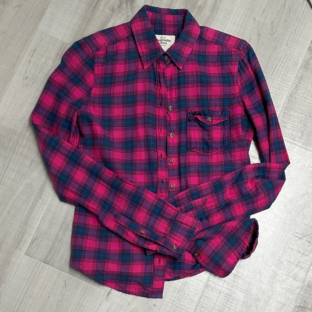 Size XS Vintage Abercrombie & Fitch Flannel